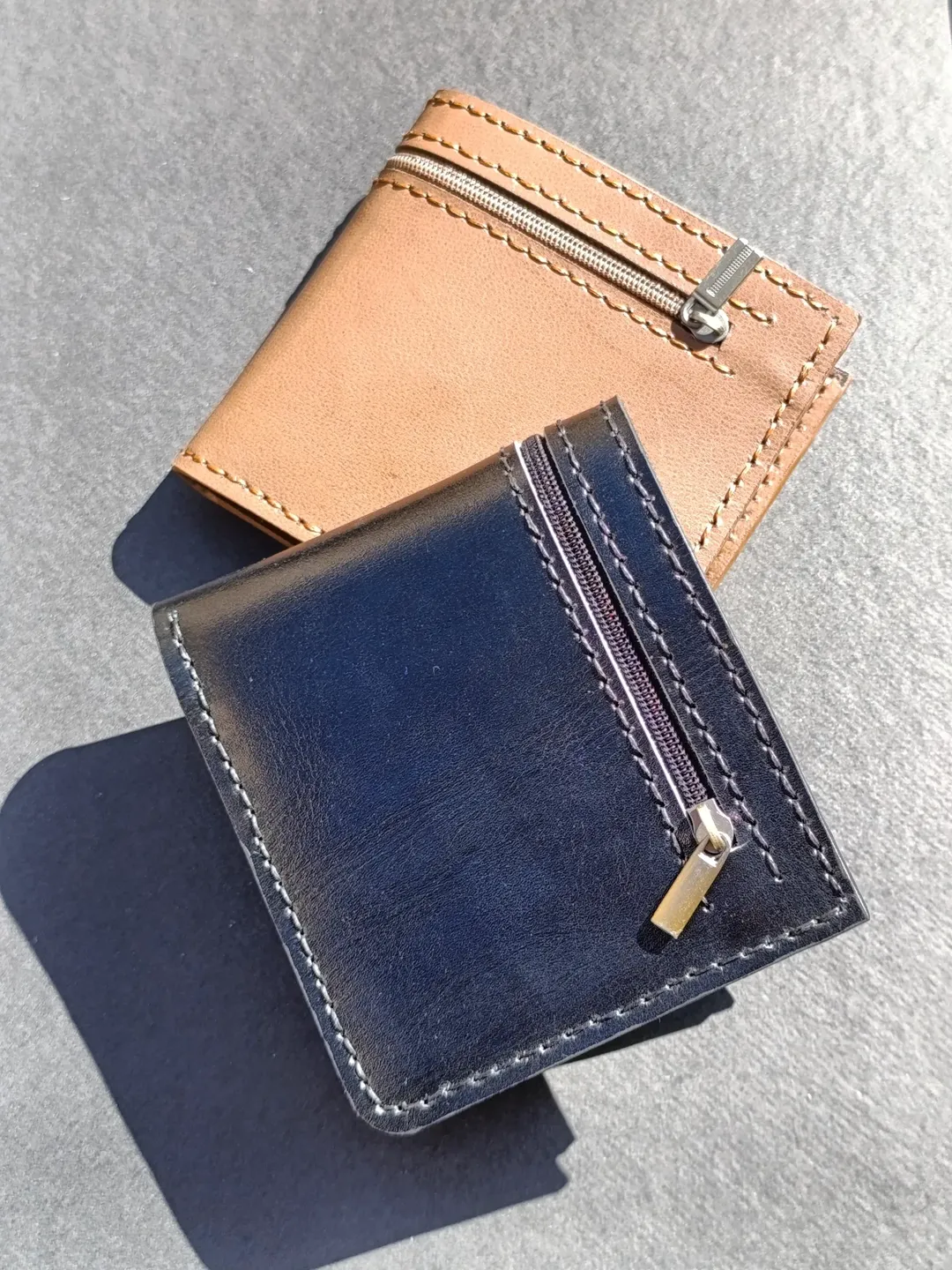 کیف جیبی چرم مردانه تاشو